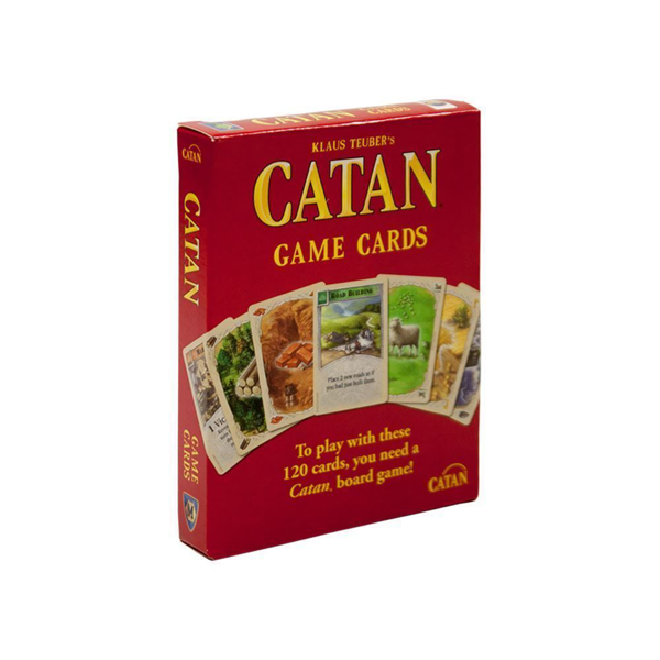 Box cover of the Settlers Of Catan™ Replacement Game Cards