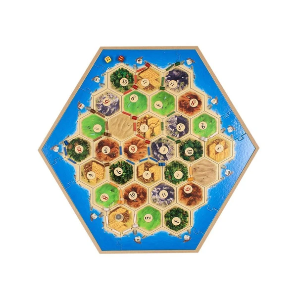 settlers of catan game board