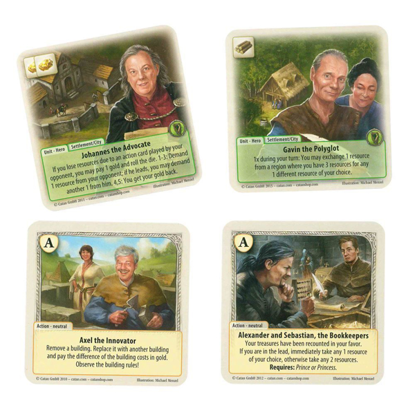 Rivals For Catan Expansion Card Set