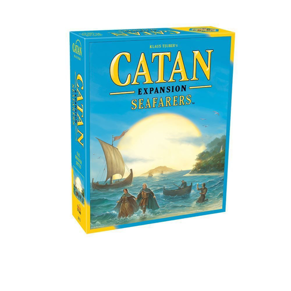 Complete set Yellow Wooden Ships for Settlers of Catan Seafarers 