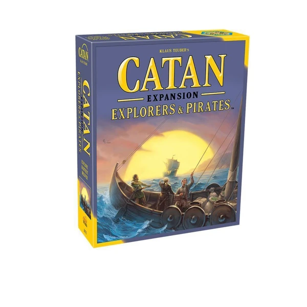 Cover box of the game Catan: Explorers & Pirates™ Game Expansion
