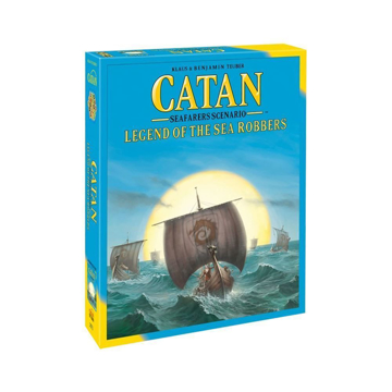 Box cover of the game Catan Scenarios: Legend Of The Sea Robber