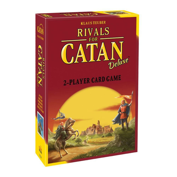 Box cover of the game Rivals for Catan: Deluxe Edition