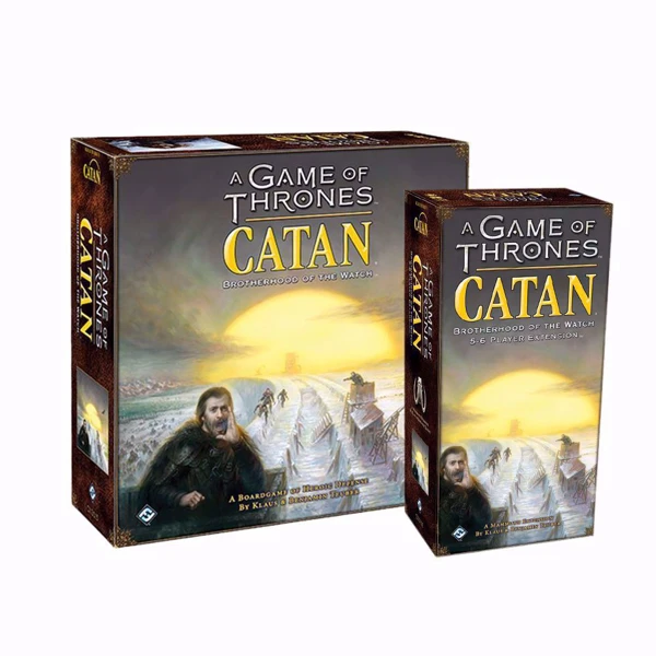 Box cover of the game A Game Of Thrones Catan Game