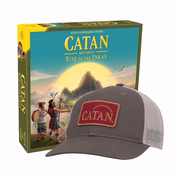 Inkas and Catan Patch Cap Bundle