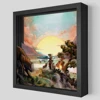 Picture of CATAN® Dawn of Humankind Shadowbox Art