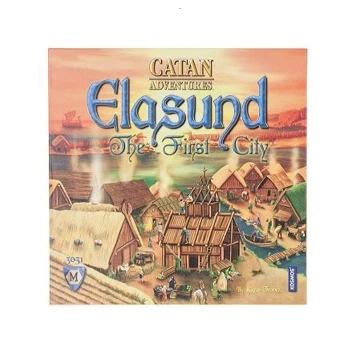 Box cover of the game Elasund-The First City of Catan