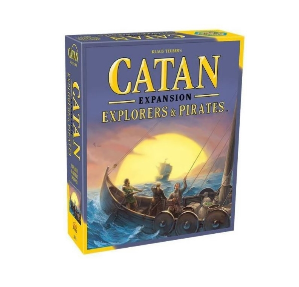 Cover box of the game Catan: Explorers & Pirates™ Game Expansion