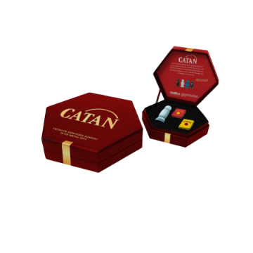 Catan Opalite Robber + Metal Dice