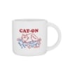 matching CAT-ON mug