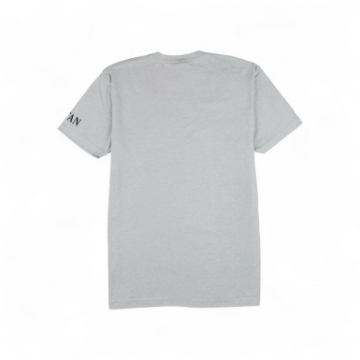 CATAN Have Ye Wool t-shirt with fantasy dragon artwork and vintage scroll frame on heather fabric